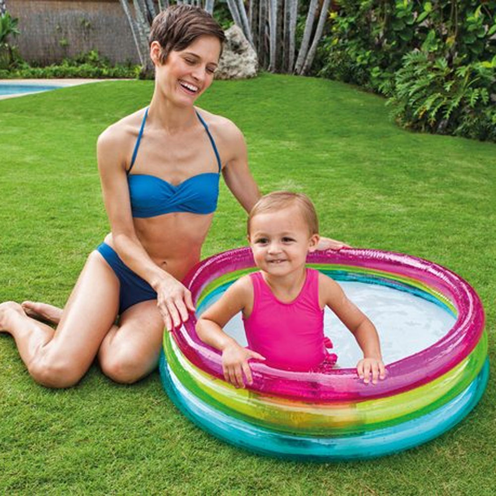 piscina de 3 aros para bebes y niños