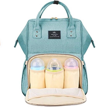 pañalera morral Mochila personalizada de viaje con bolsa de panales para bebes