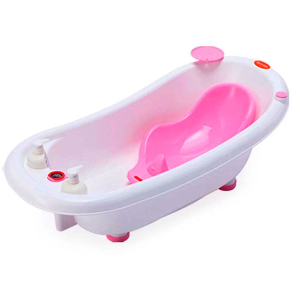 Tina de baño para bebé rosado - Aliss