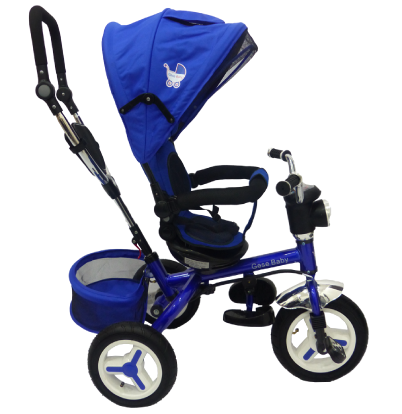 triciclo para bebe cangurus azul 