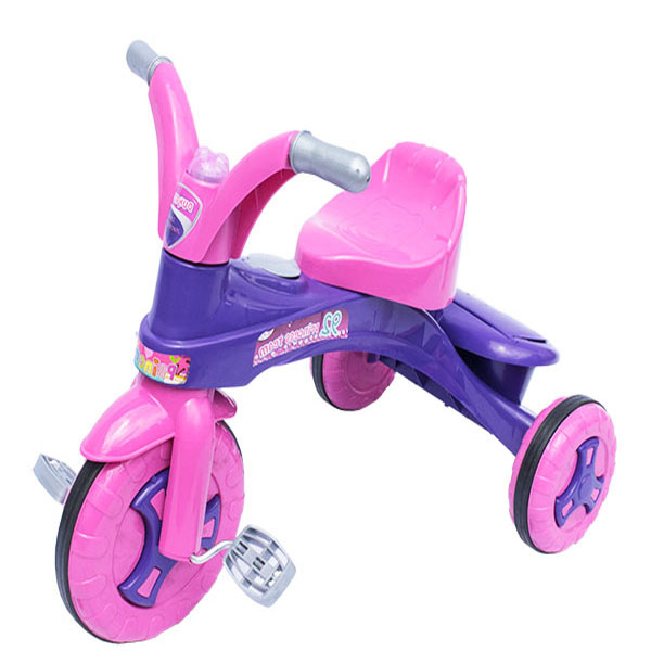 triciclo paseador rosado