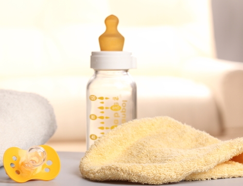 Esteriliza los teteros de tu bebe